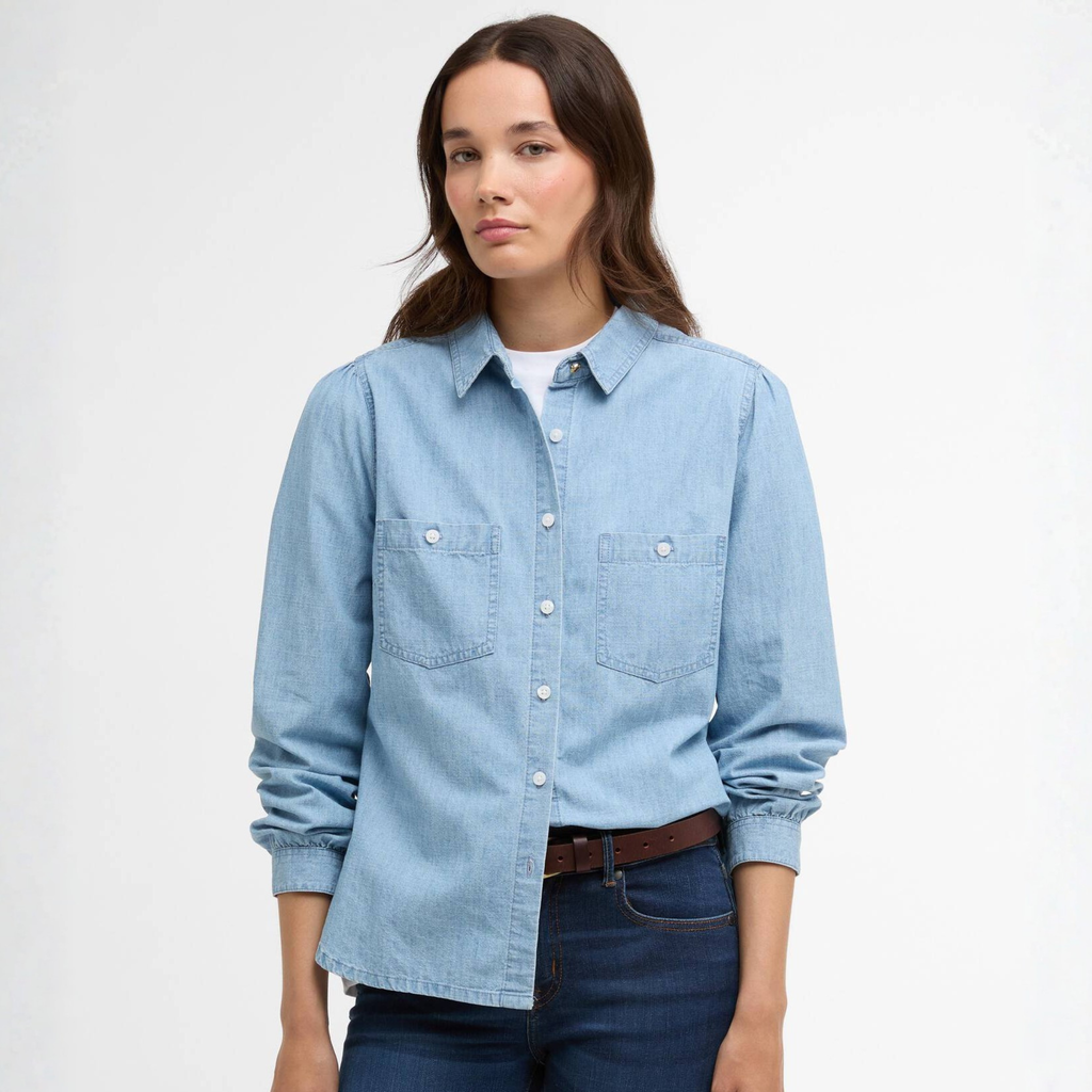 Barbour Ladies Zaria Shirt - Chambray