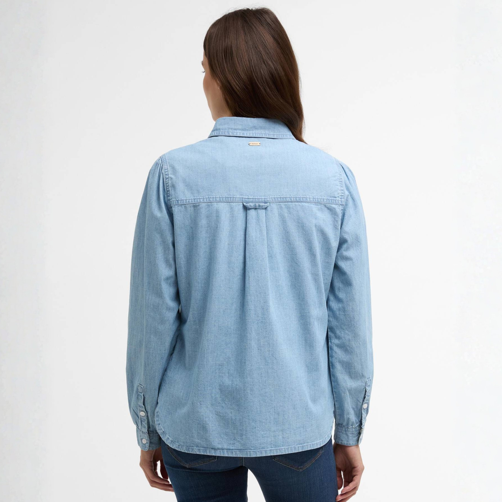 Barbour Ladies Zaria Shirt - Chambray