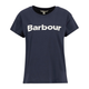 Barbour Ladies Hartland T-Shirt - Navy