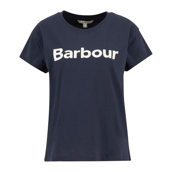 Barbour Ladies Hartland T-Shirt - Navy