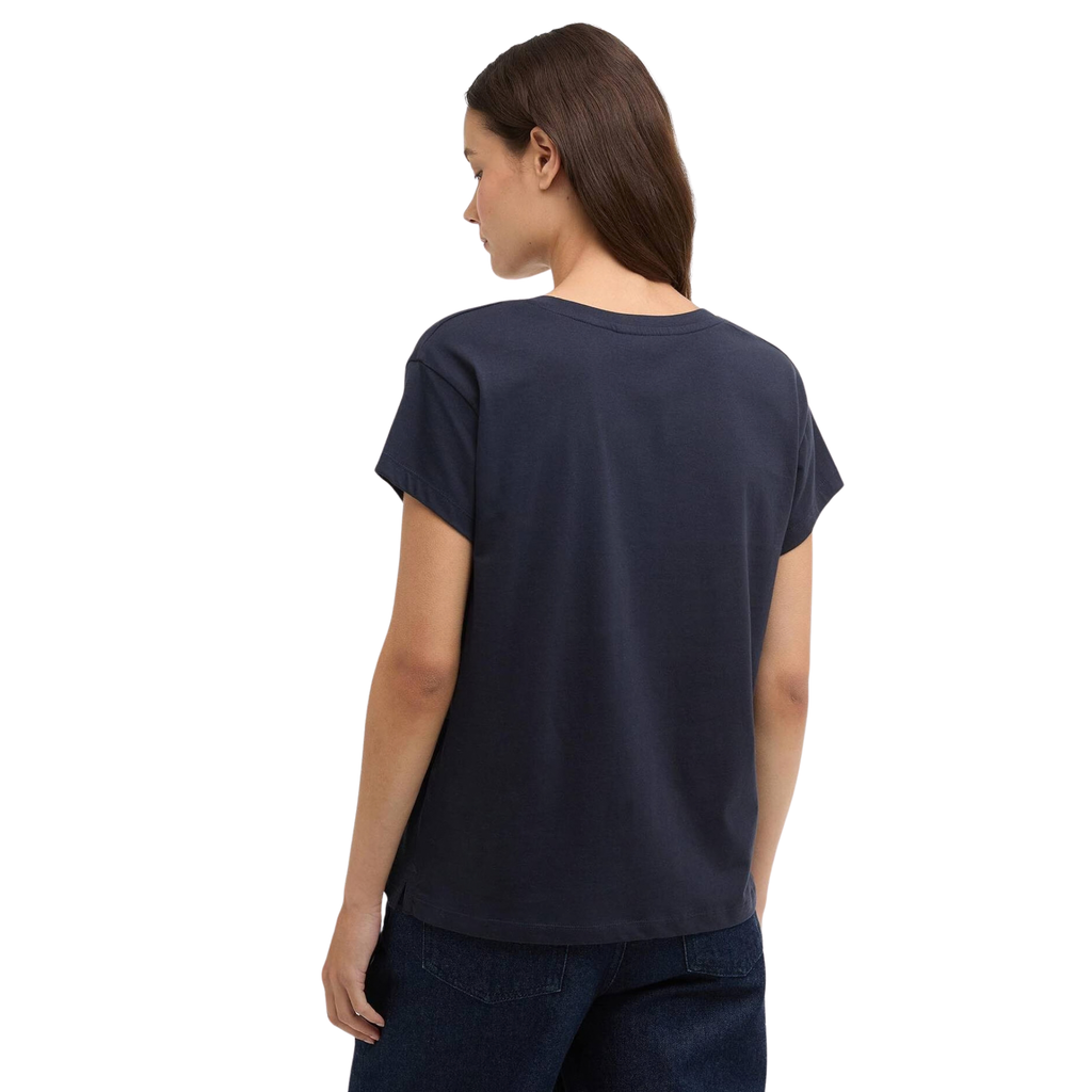 Barbour Ladies Hartland T-Shirt - Navy