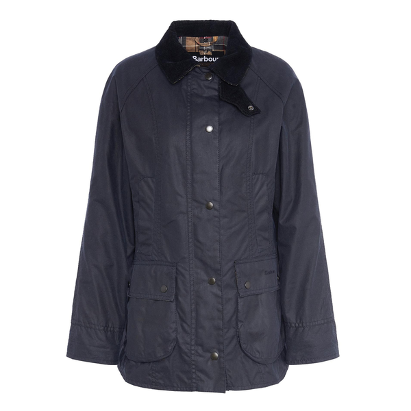 Barbour Ladies Beadnell Wax Jacket - Navy