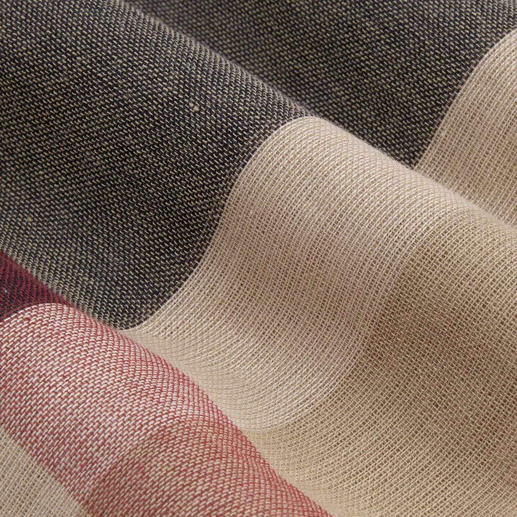 Barbour Esther Tartan Scarf - Rosewood