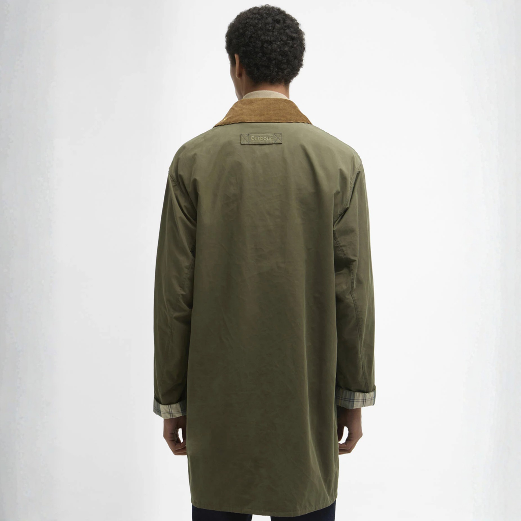Barbour Mens Icons Border Casual Jacket - Ivy Green