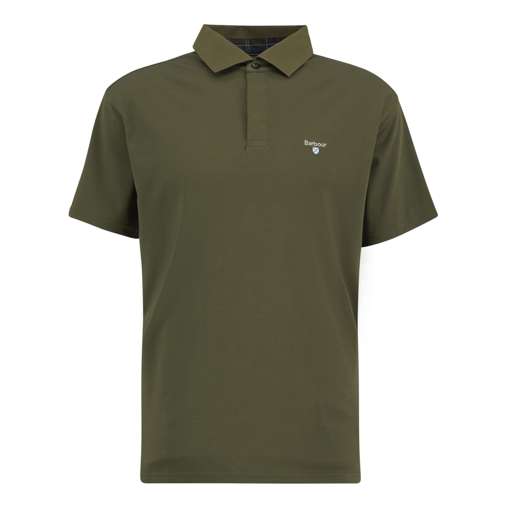 Barbour Haswell Regular Fit Polo Shirt - Mid Olive
