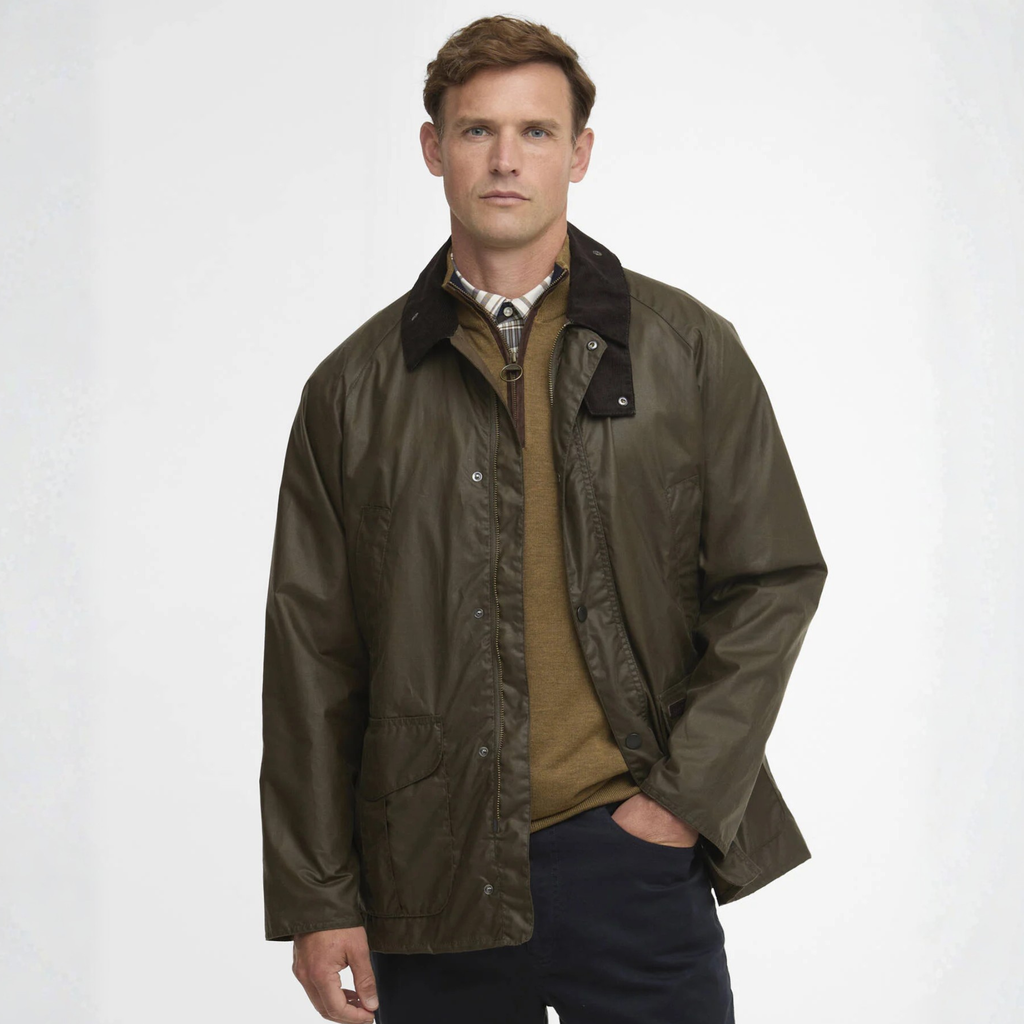 Barbour Lightweight Stratford Wax Jacket - Beech