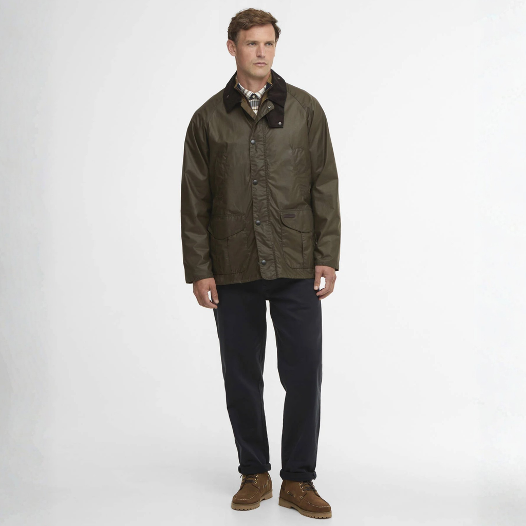 Barbour Lightweight Stratford Wax Jacket - Beech