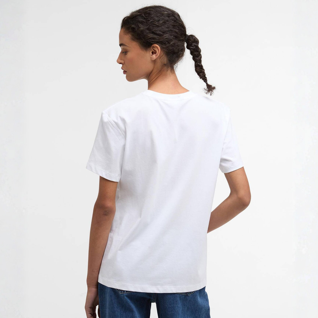 Barbour Ladies Bedale T-Shirt - White