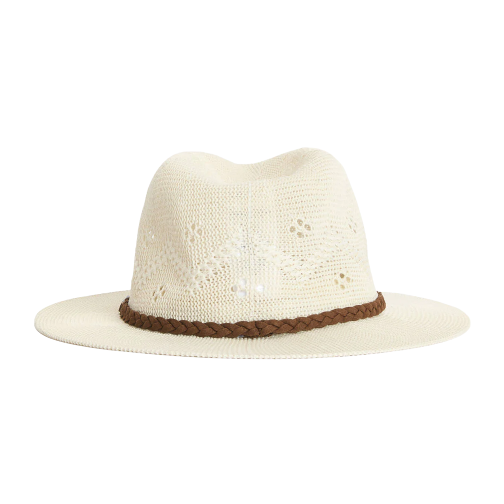 Barbour Ladies Flowerdale Trilby Summer Hat - Cream