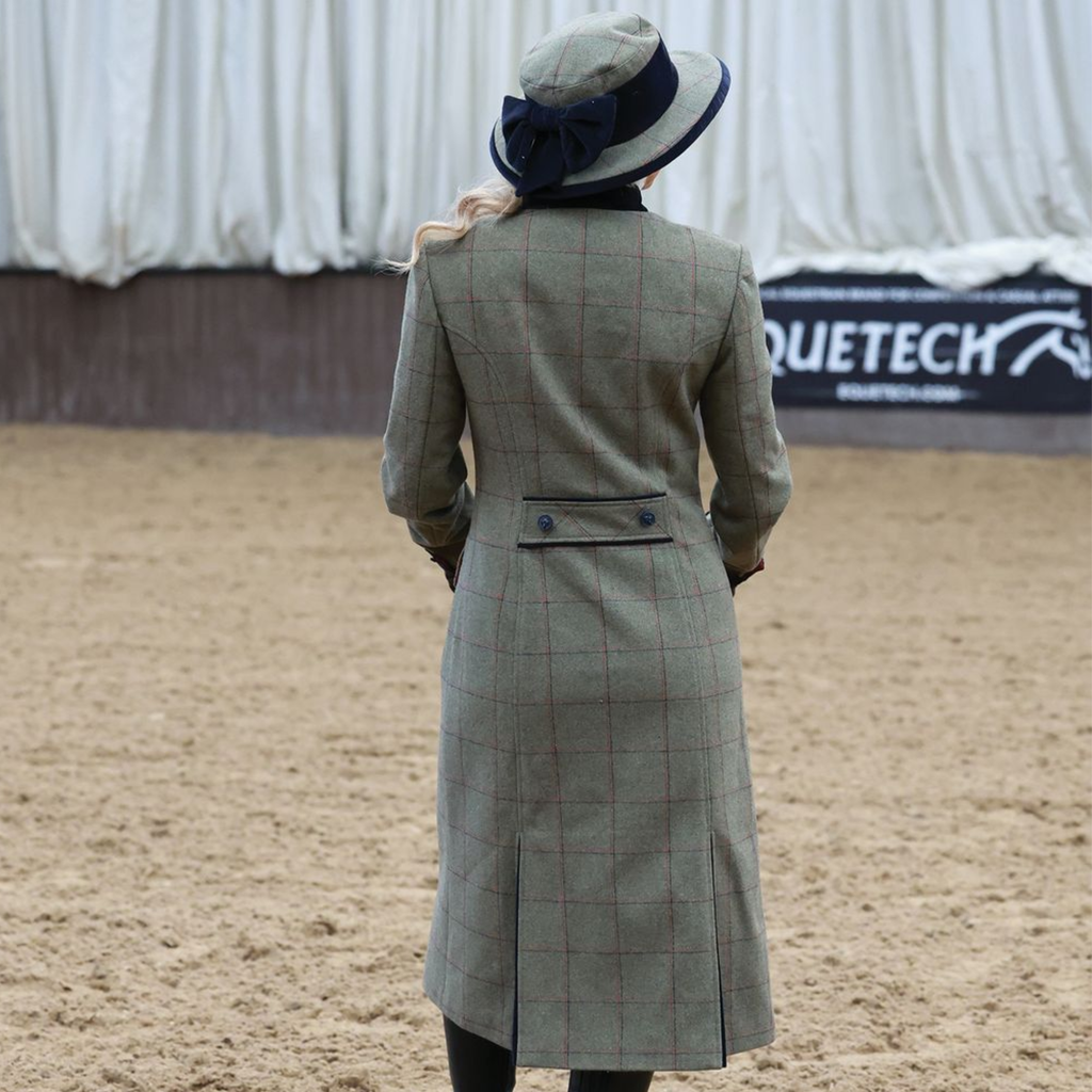 Equetech Launton Tweed Leader Jacket/Dress And Hat - Launton Green