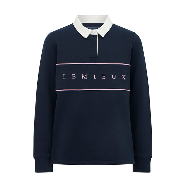 LeMieux Young Rider Riley Rugby Shirt - Navy