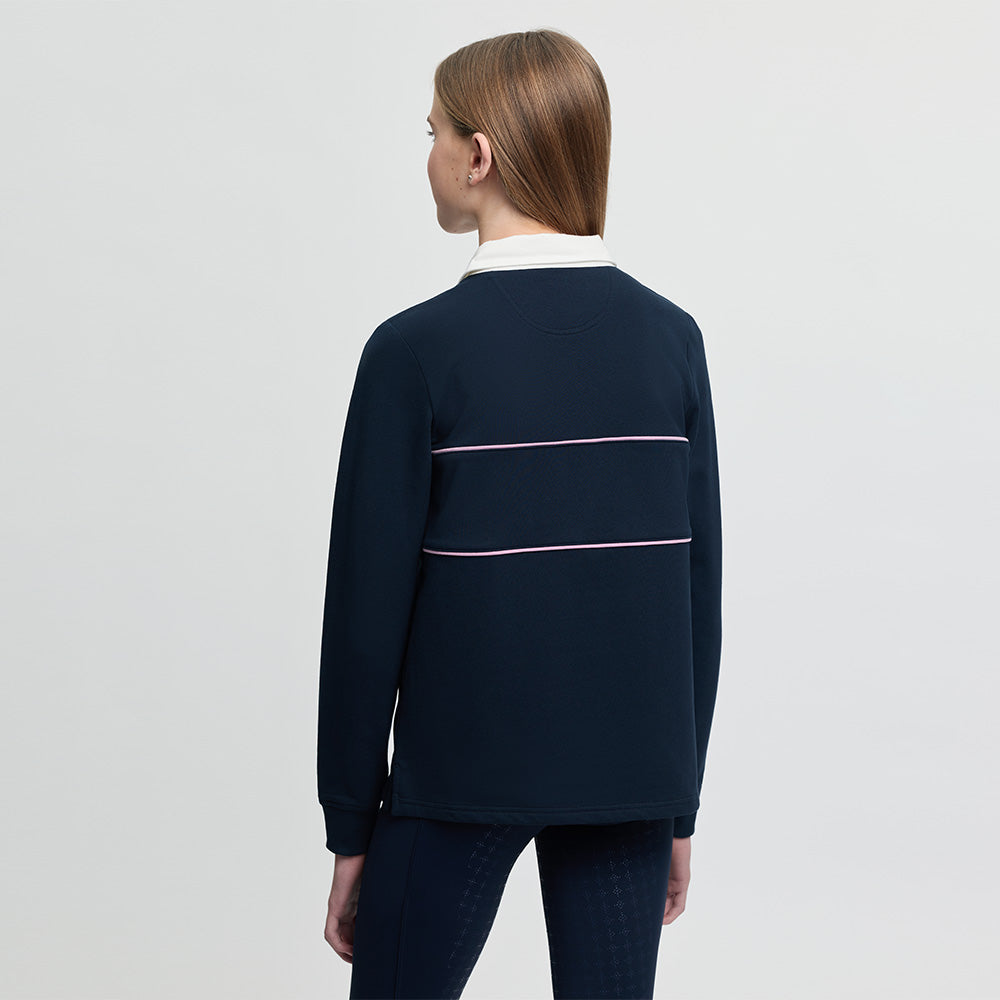 LeMieux Young Rider Riley Rugby Shirt - Navy