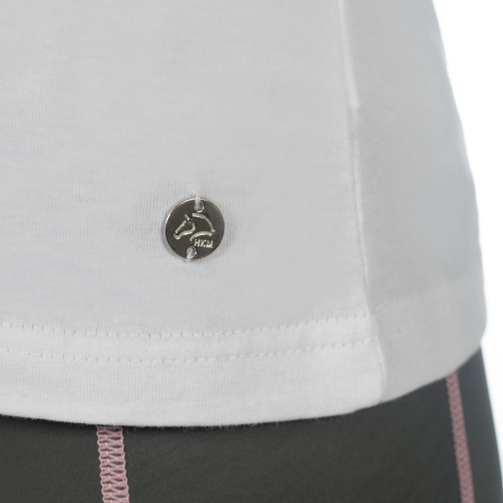 HKM Ladies Mirror T-Shirt - White