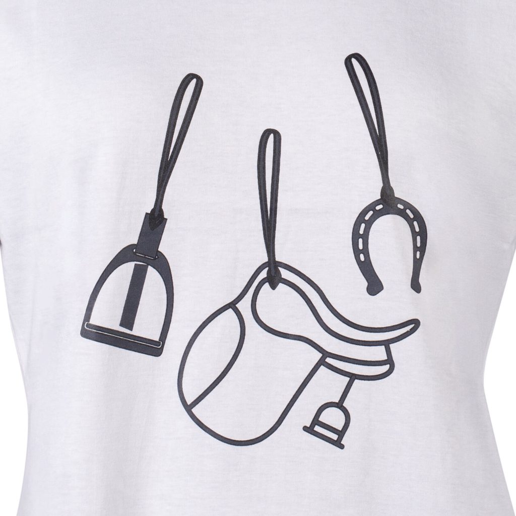 HKM Ladies Elements T-Shirt - White