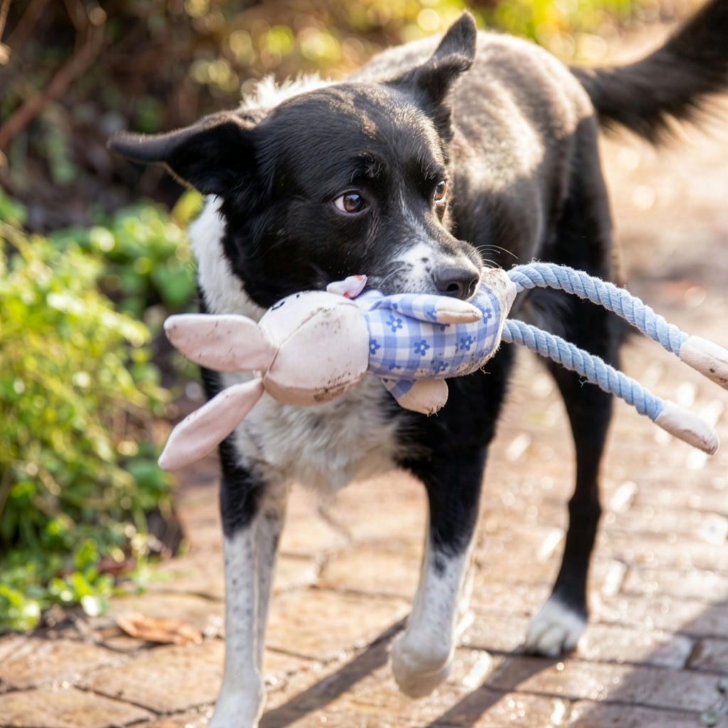 Rosewood Easter Ralphie Rabbit Dog Toy