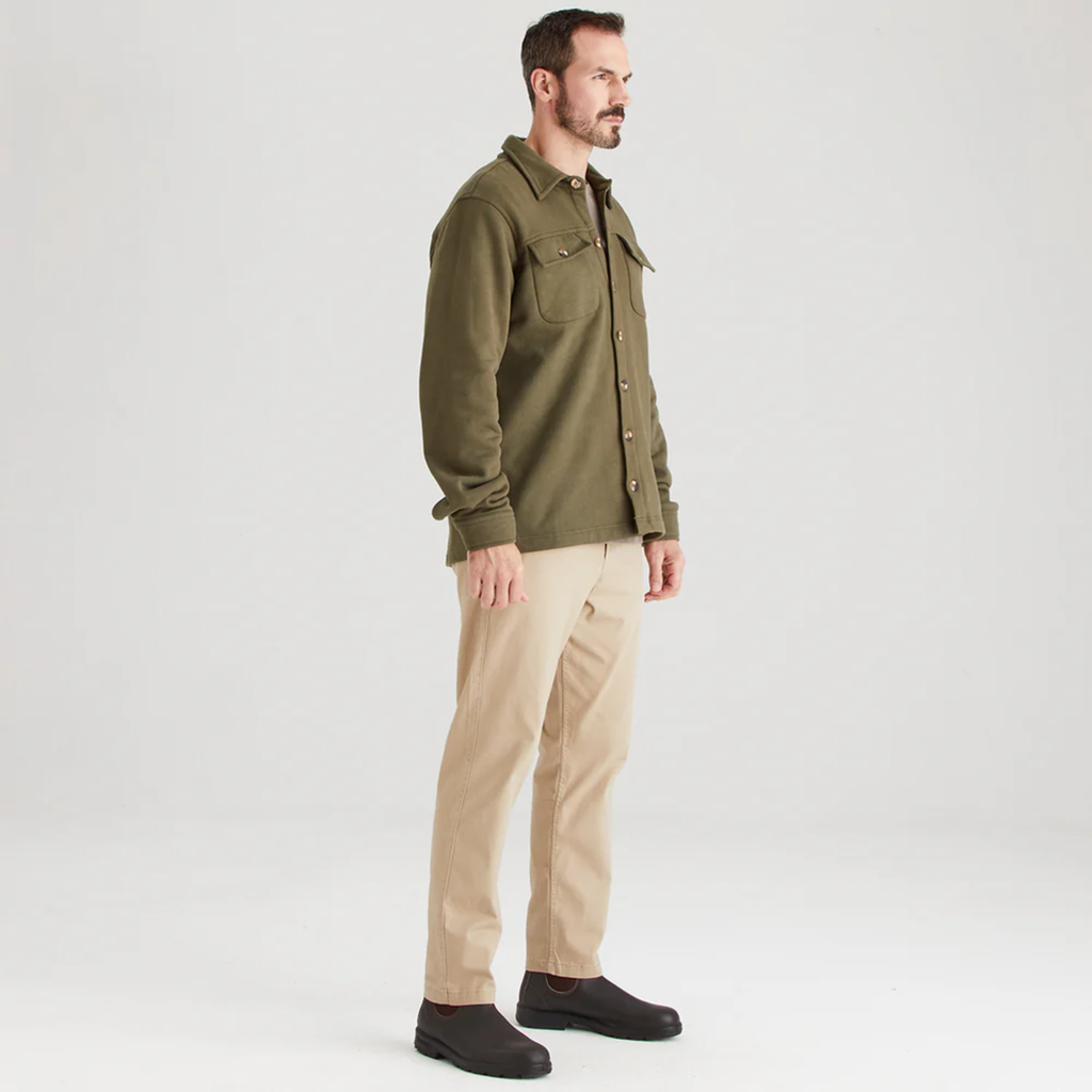 Ridgeline Mens Burnham Work Shirt - Ivy Green