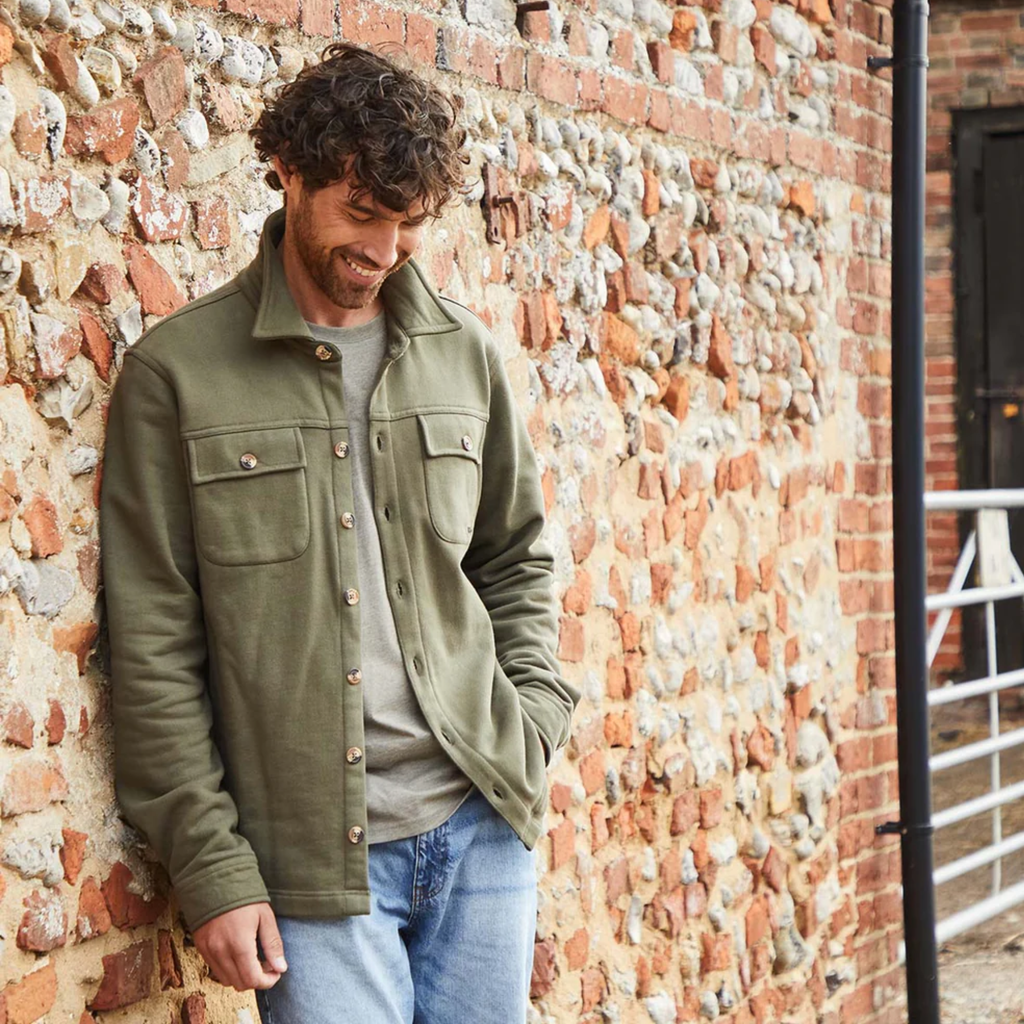 Ridgeline Mens Burnham Work Shirt - Ivy Green