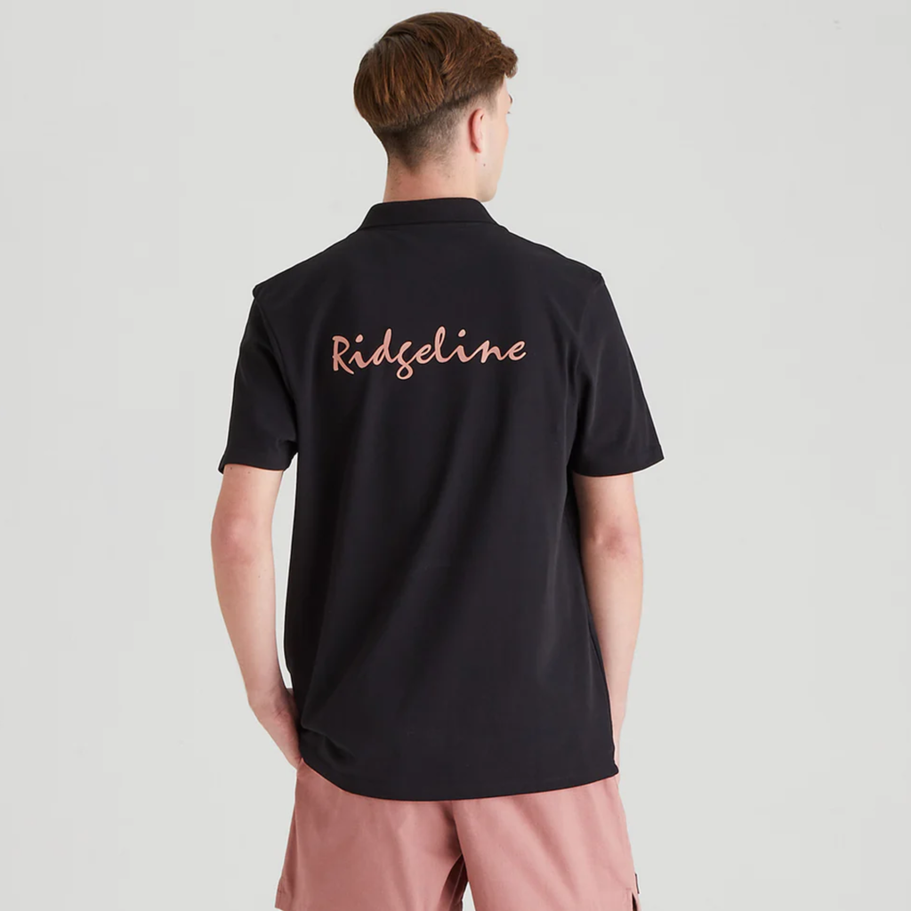 Ridgeline Mens Signature Polo - Black