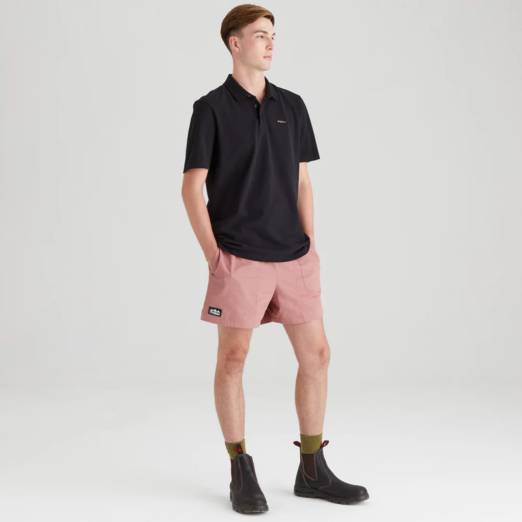 Ridgeline Mens Signature Polo - Black