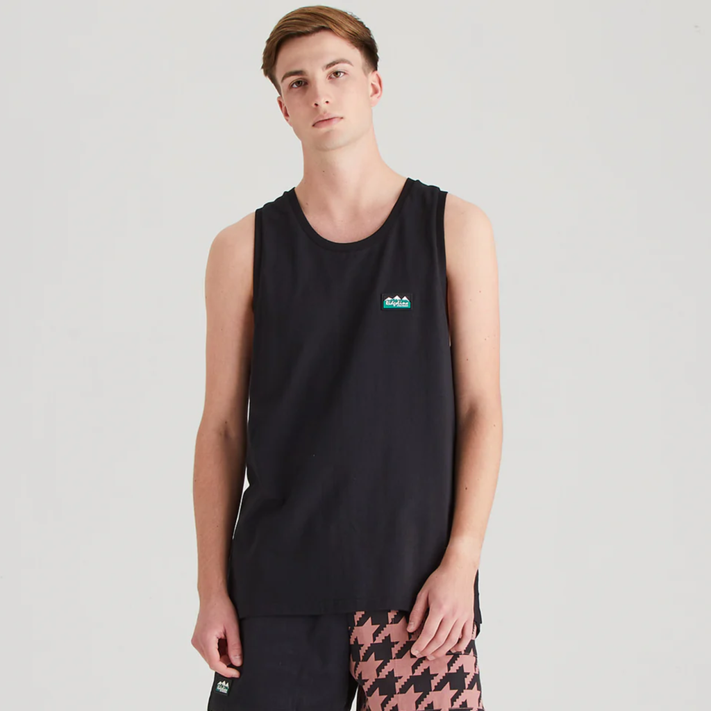 Ridgeline Mens Signature Singlet - Black