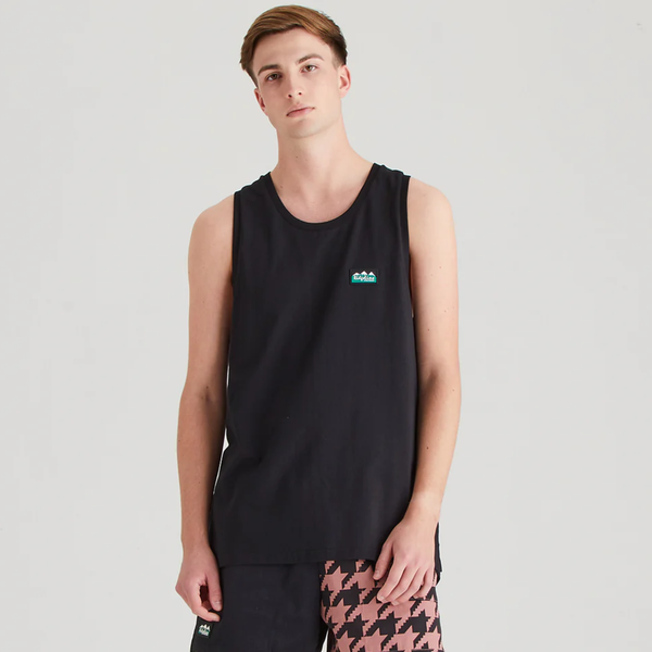 Ridgeline Mens Signature Singlet - Black