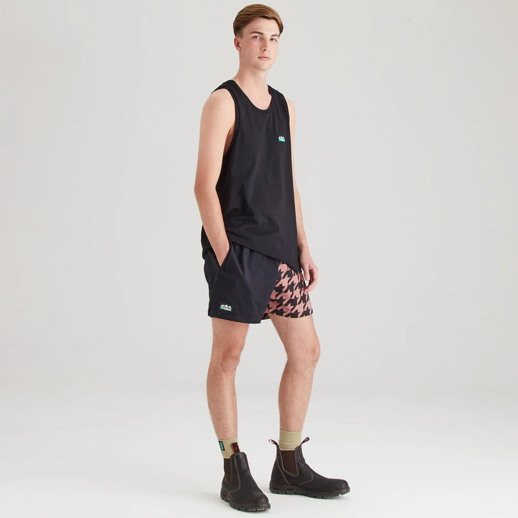 Ridgeline Mens Signature Singlet - Black