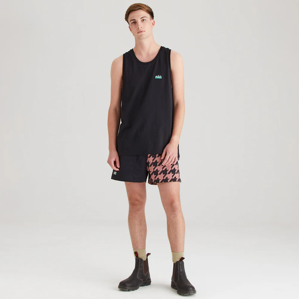 Ridgeline Mens Signature Singlet - Black
