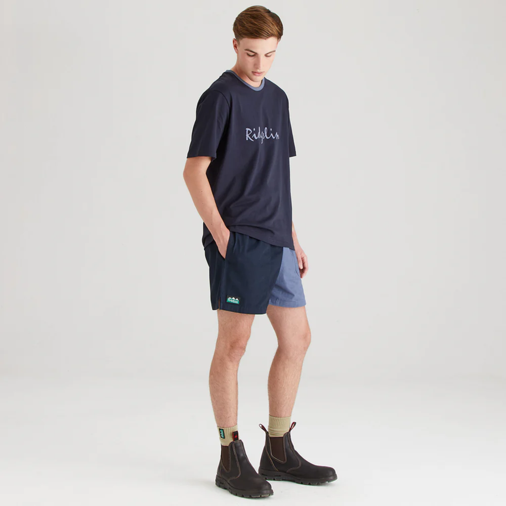 Ridgeline Mens Signature T-Shirt - Navy