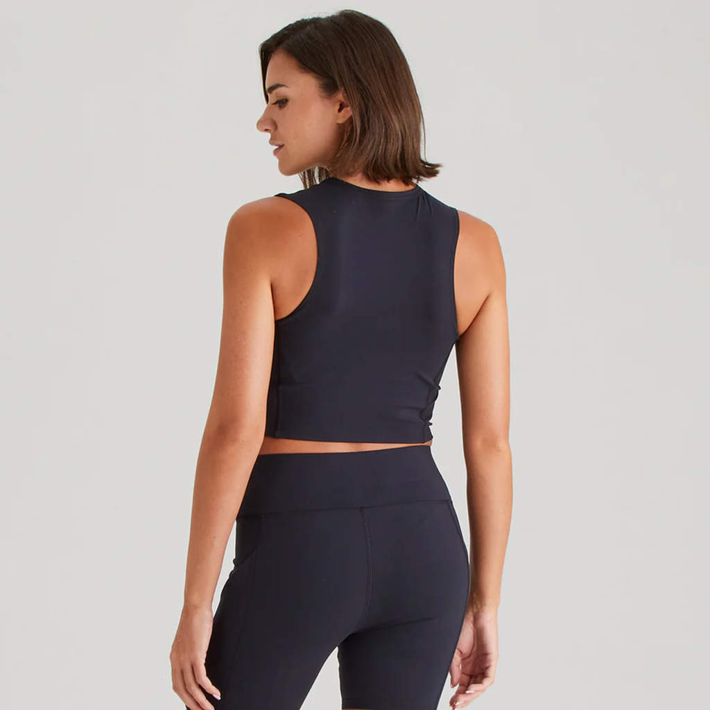 Ridgeline Ladies Infinity Crop Top - Black