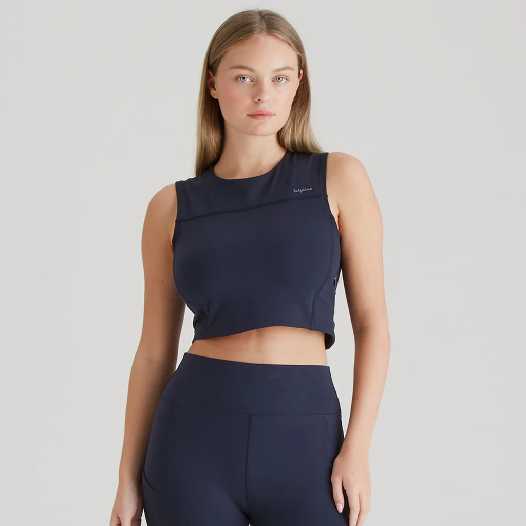 Ridgeline Ladies Infinity Crop Top - Navy