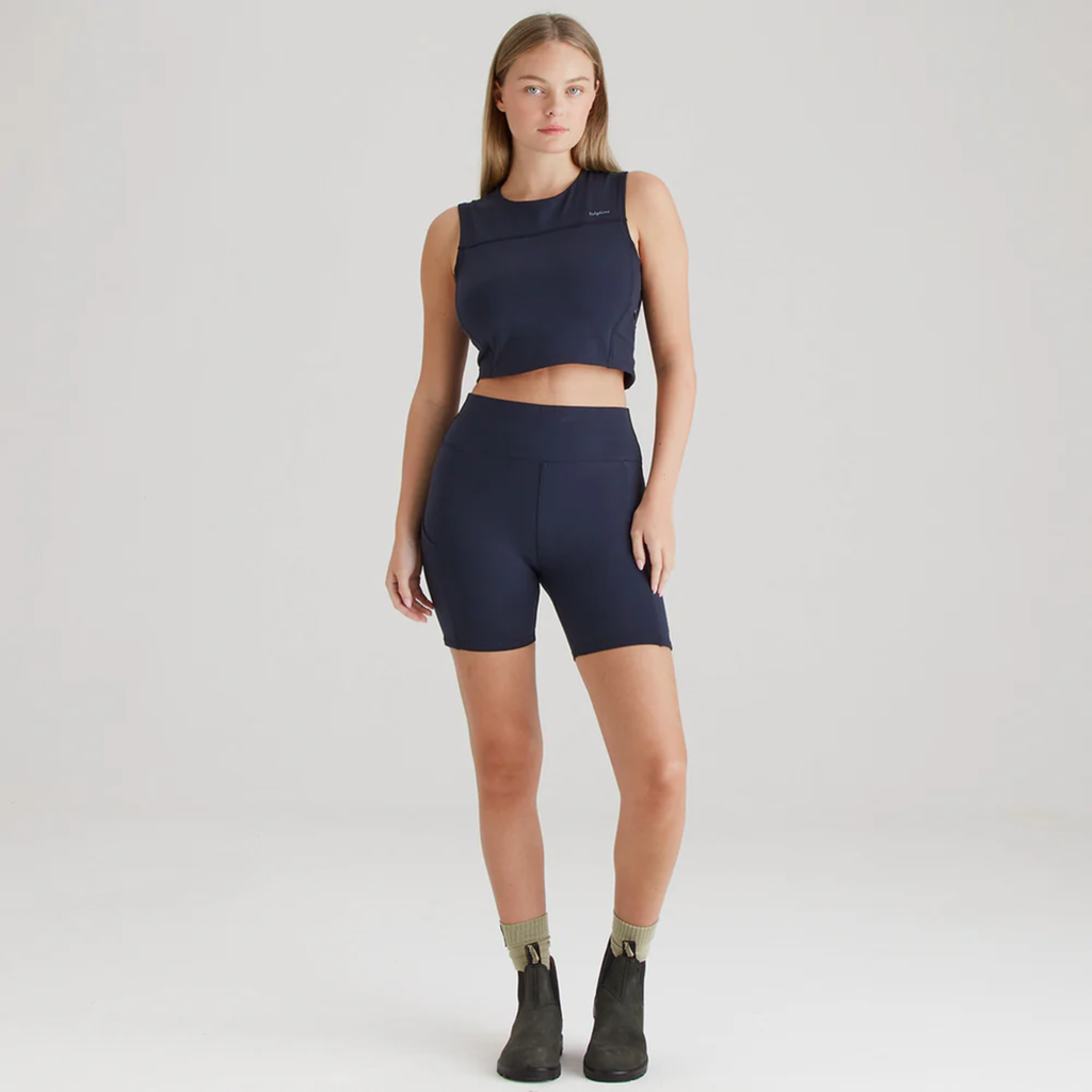 Ridgeline Ladies Infinity Crop Top - Navy