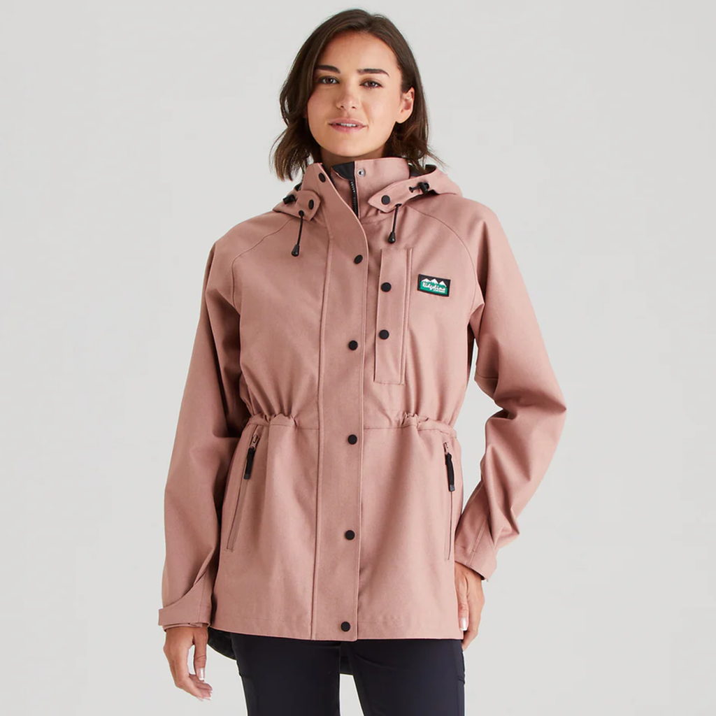 Ridgeline Ladies Monsoon Light Jacket - Dusky Pink Marl