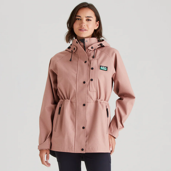Ridgeline Ladies Monsoon Light Jacket - Dusky Pink Marl