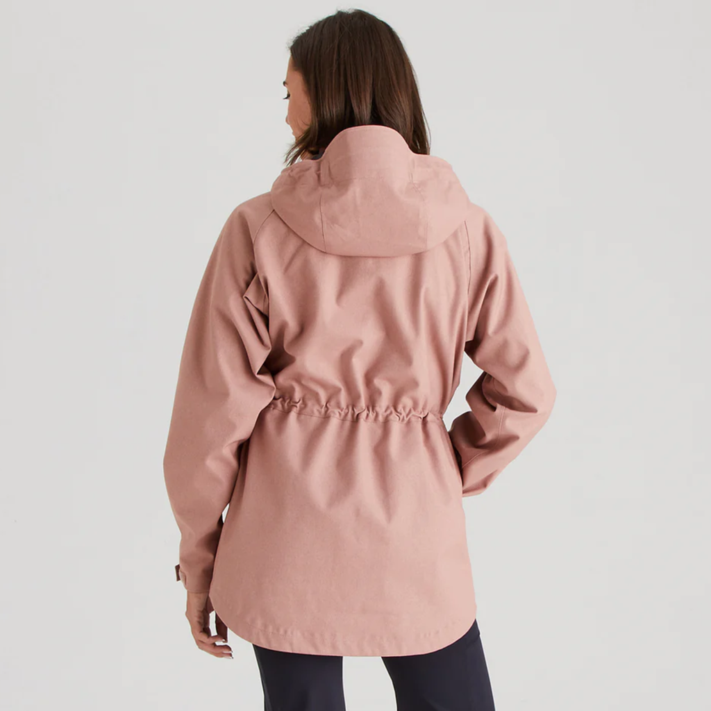 Ridgeline Ladies Monsoon Light Jacket - Dusky Pink Marl