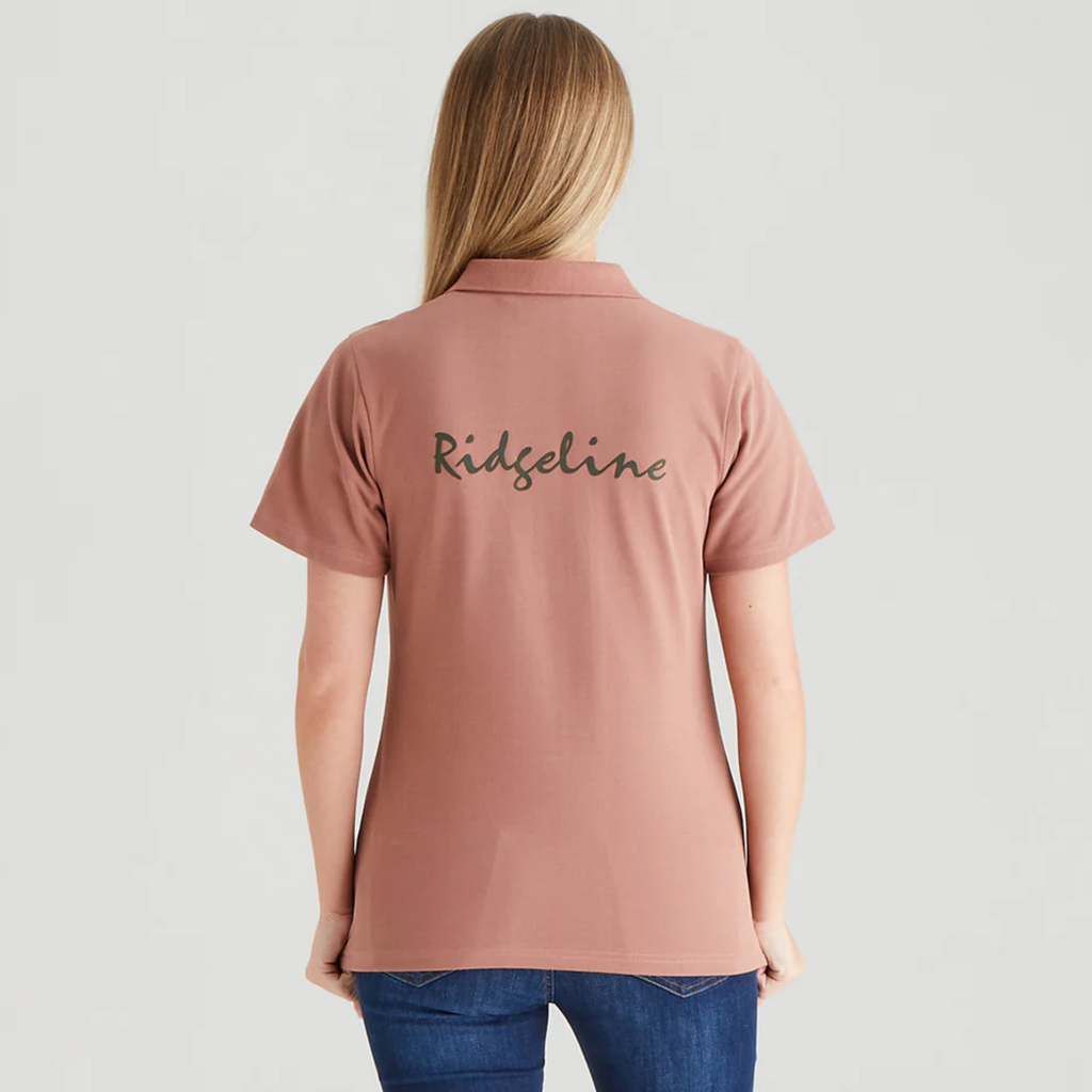 Ridgeline Ladies Signature Polo Shirt - Dusky Pink
