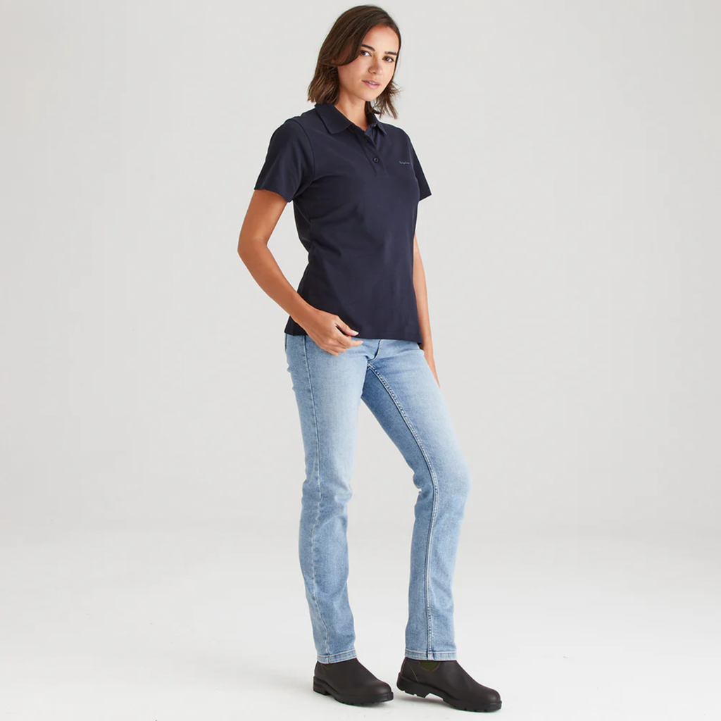 Ridgeline Ladies Signature Polo Shirt - Navy
