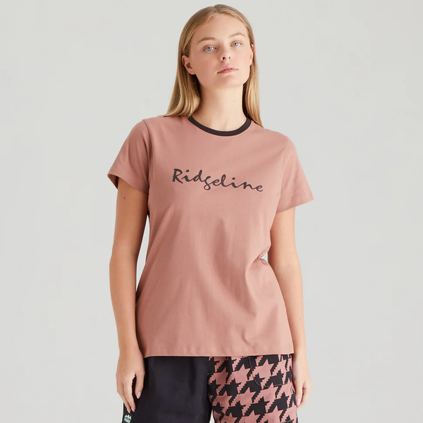 Ridgeline Ladies Signature T-Shirt - Dusky Pink