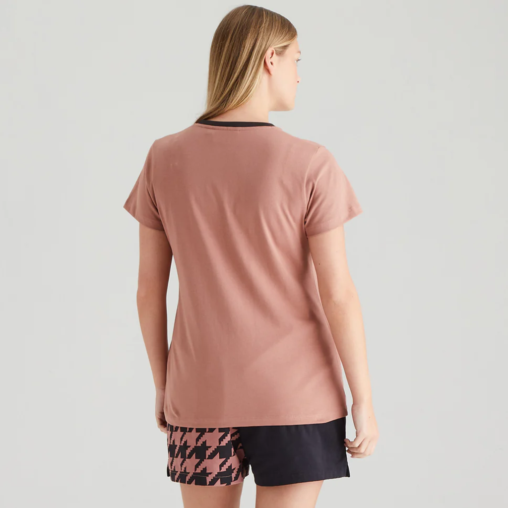 Ridgeline Ladies Signature T-Shirt - Dusky Pink