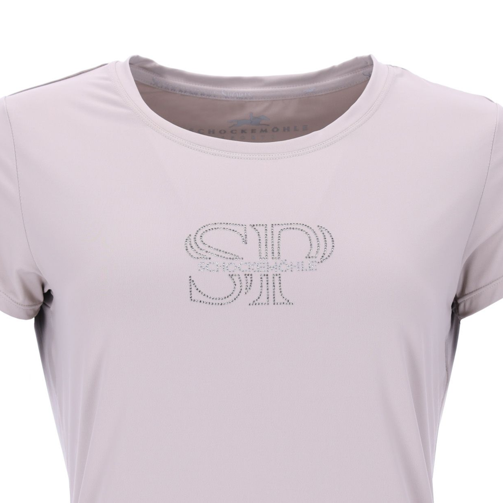 Schockemohle Ladies Nola T-Shirt - Stone