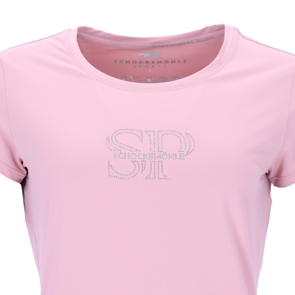 Schockemohle Ladies Nola T-Shirt - Powder Pink
