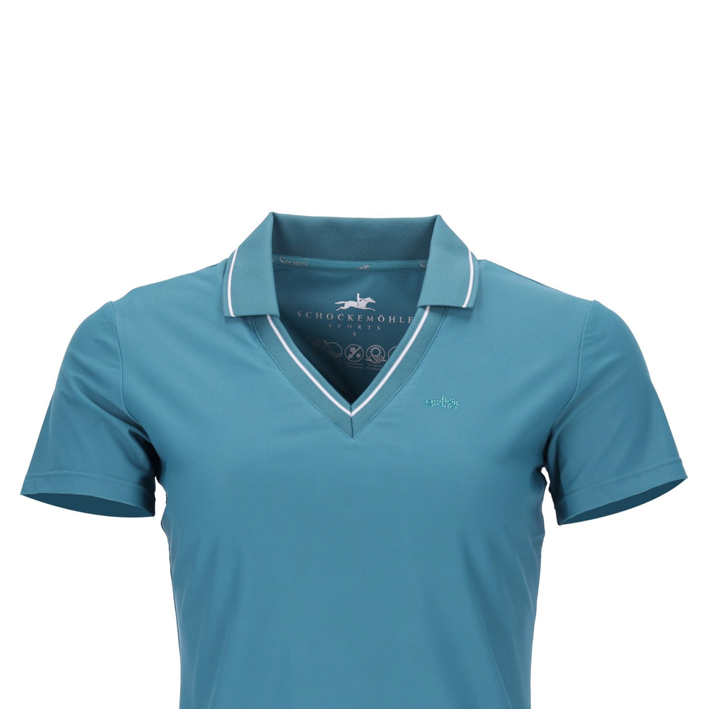 Schockemohle Ladies Miley T-Shirt - Colonial Blue