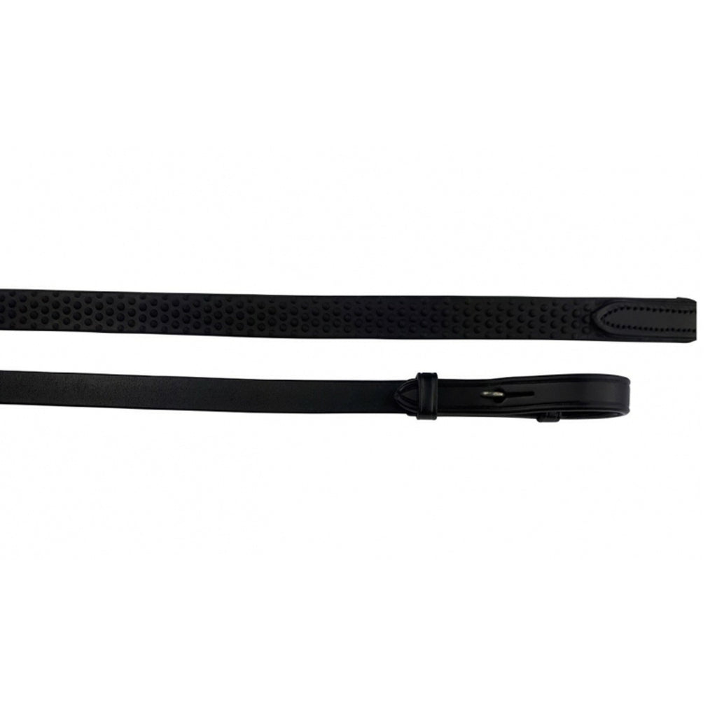 EcoRider Bio Grip Felxi Fine Reins - Black