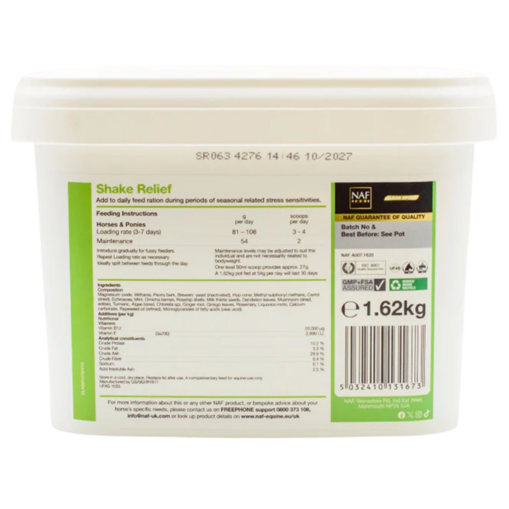 NAF Shake Relief - 1.62kg