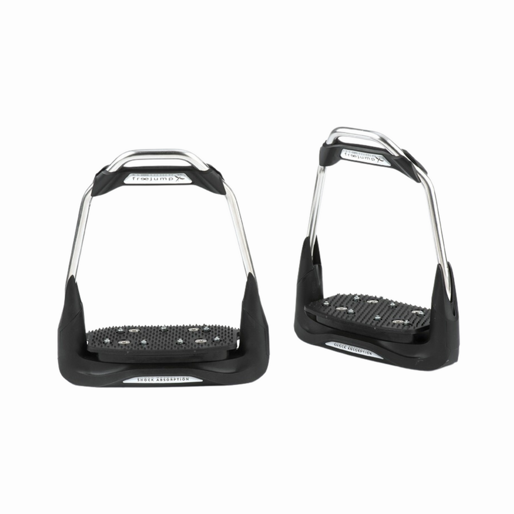 Freejump Airs Stirrups Angled - Black