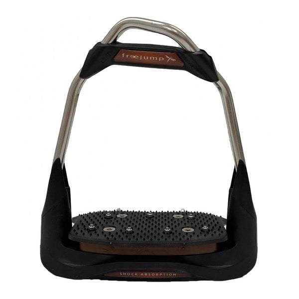 Freejump Airs Stirrups Angled - Choco