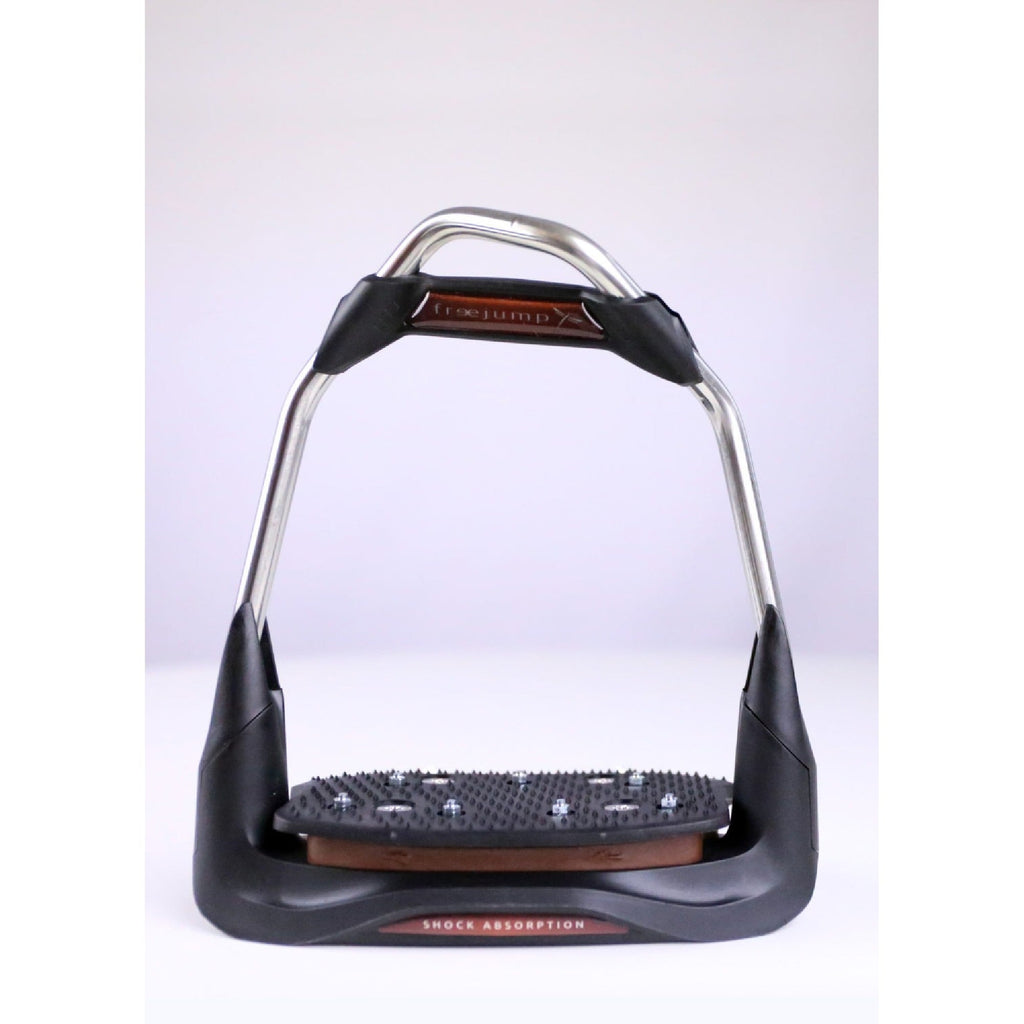 Freejump Airs Stirrups Angled - Choco