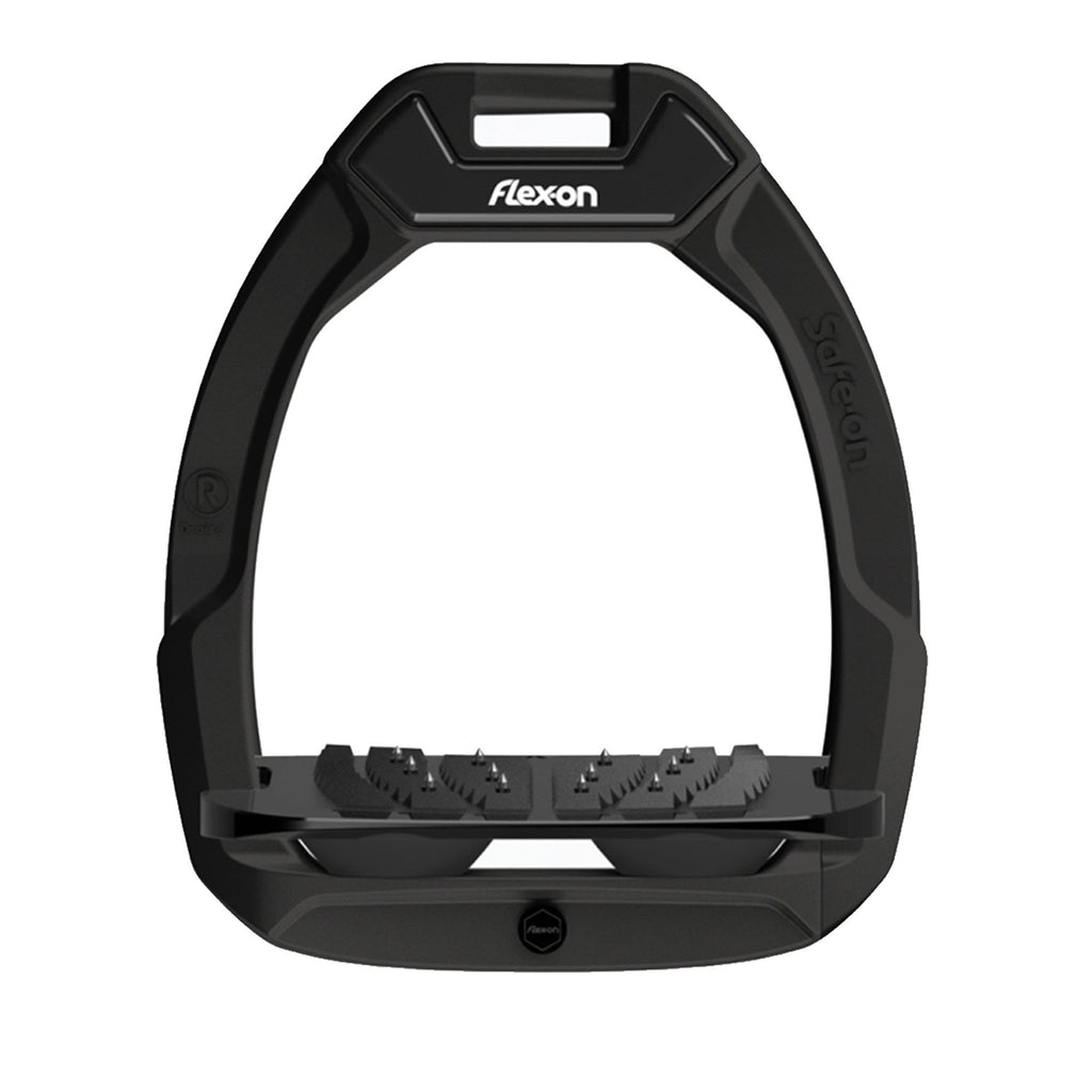 Safe On Inclined Ultra Grip Stirrups - Black