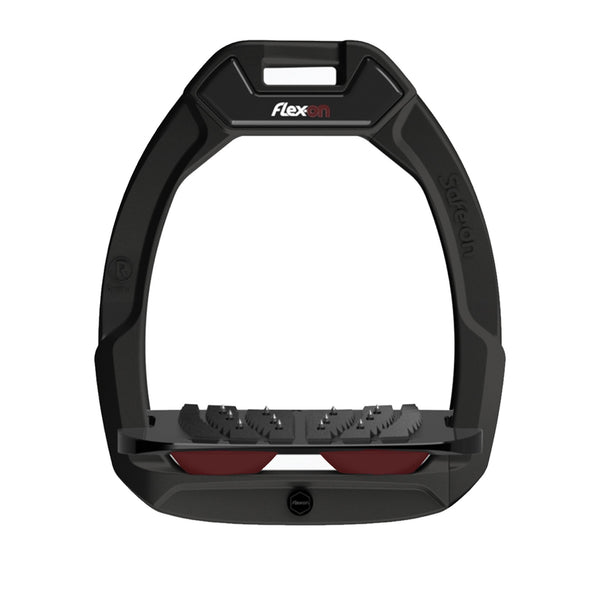 Safe On Inclined Ultra Grip Stirrups - Burgundy
