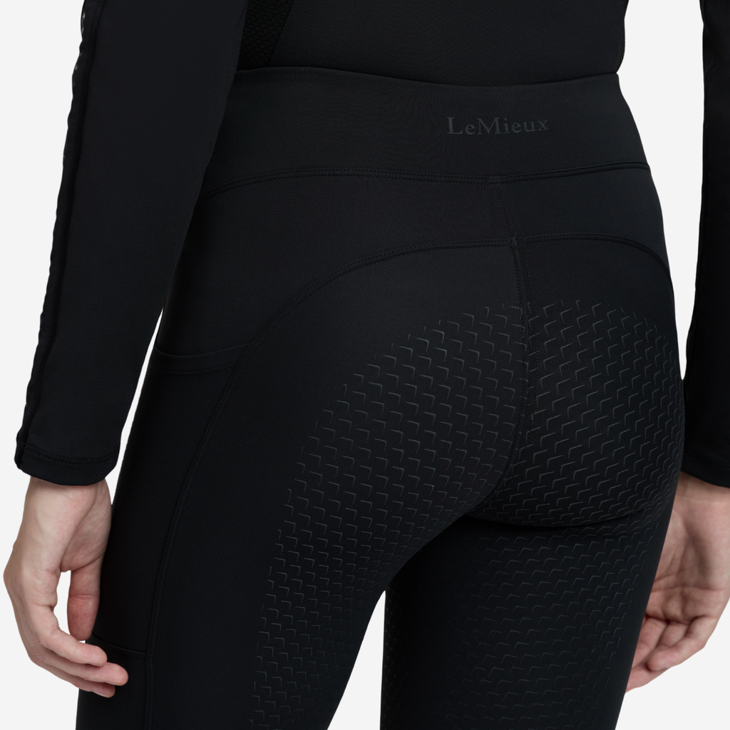 LeMieux Ladies Natalie Brushed Pull On - Black