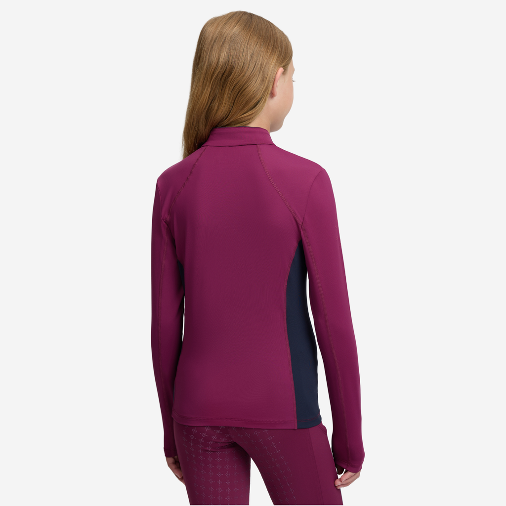 LeMieux Young Rider Classique Base Layer - Blackberry